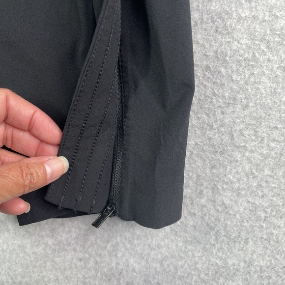 Athleta Uptown Ankle Pants Women's 2P Petite Black Pockets Office Casual Zipper - Picture 5 of 13